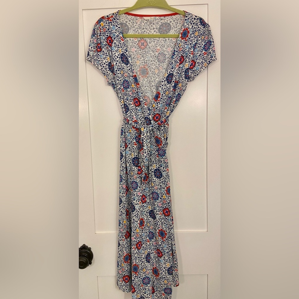 Boden wrap dress, size 8L